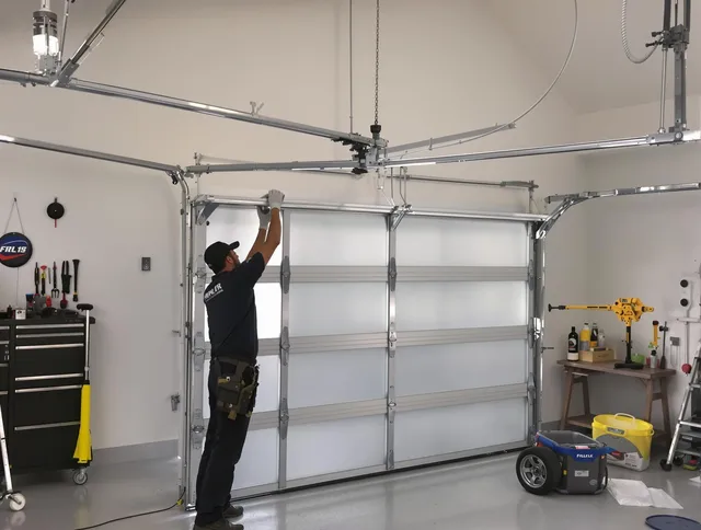 Redlands Garage Door Repair certified team performing precision garage door installation in Redlands