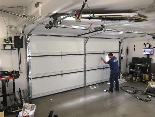 Professional garage door repair service by Redlands Garage Door Repair in Redlands