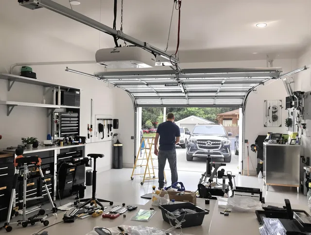Garage door opener installation by Redlands Garage Door Repair in Redlands