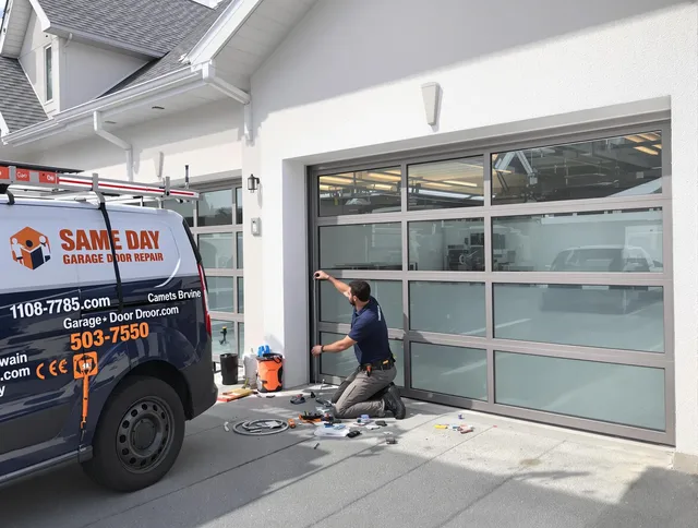 Same-day garage door repair service by Redlands Garage Door Repair in Redlands